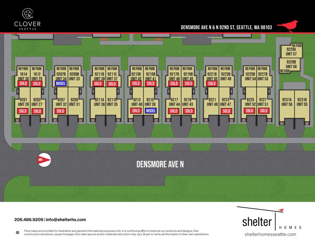Clover Site Map Flyer Densmore 10.24.2025